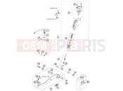 KTM 990 ADVENTURE BLACK ABS 07 (9803G6) [EU] 2007 REAR BRAKE CONTROL