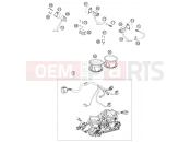KTM 990 ADVENTURE BLACK ABS 07 (9803G6) [EU] 2007 THROTTLE BODY