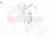 DUCATI Superbike 999 S REAR SHOCK ABSORBER » SWING ARM