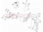 KTM 1290 SUPER DUKE GT OR. ABS 16 (F9975PF) [US] 2016 REAR BRAKE CONTROL