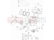 KTM 1290 SUPER DUKE GT OR. ABS 16 (F9903PF) [EU] 2016 AIR FILTER