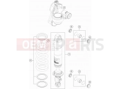 KTM 1290 SUPER ADV. S BLACK 17 (F9903Q5) [EU] 2017 SHOCK ABSORBER DISASSEMBLED
