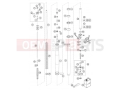 KTM 400 LS-E/ MIL 04 (9390D5) [EU] 2004 FRONT FORK DISASSEMBLED