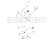 KTM 400 LS-E/ MIL 04 (9390D5) [EU] 2004 SIDE / CENTER STAND