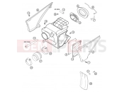 KTM 400 LS-E/ MIL 04 (9390D5) [EU] 2004 AIR FILTER