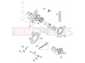 KTM 400 LS-E/ MIL 04 (9390D5) [EU] 2004 REAR WHEEL