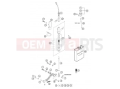 KTM 400 LS-E/ MIL 04 (9390D5) [EU] 2004 REAR BRAKE CONTROL