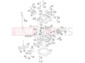 KTM 640 LC4 SUPERMOTO BLUE 06 (9726F5) [EU] 2006 CYLINDER, CYLINDER HEAD