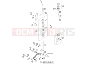 KTM 640 LC4 SUPERMOTO PRESTIGE 05 (9726E1) [EU] 2005 REAR BRAKE CONTROL