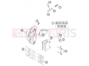 KTM 640 LC4 SUPERMOTO PRESTIGE 05 (9726E1) [EU] 2005 FRONT BRAKE CALIPER
