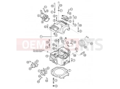 KTM 640 LC4 SUPERMOTO PRESTIGE 03 (972631) [EU] CYLINDER HEAD