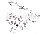 KTM 640 LC4-E Super-Moto STAHLB.02 (972528) [EU] 2002 SHIFTING MECHANISM