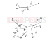 KTM 125 E-XC (717548) [US] 1994 WIRING HARNESS