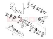KTM 125 E-XC (717548) [US] 1994 CRANKSHAFT, PISTON
