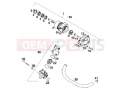 KTM 640 ADVENTURE-R (976095) [AU] 1999 COOLING SYSTEM