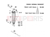 KTM 640 ADVENTURE-R (972695) [EU] 1999 SHOCK ABSORBER
