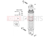 KTM 380 MXC 12lt '99 (657590) [US] 1999 SHOCK ABSORBER