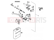 KTM 380 MXC 12lt '99 (657590) [US] 1999 FRONT BRAKE CONTROL