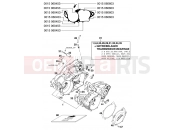 KTM 380 MXC 12lt '99 (657590) [US] 1999 ENGINE CASE