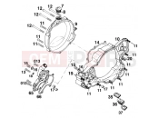 KTM 380 MXC 12lt '99 (657590) [US] 1999 CLUTCH COVER