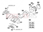 KTM 380 MXC 12lt '99 (657590) [US] 1999 REED VALVE CASE