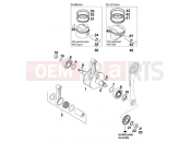KTM 640 LC 4 '98 (976086) [AU] 1998 CRANKSHAFT, PISTON