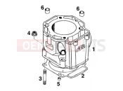 KTM 620 EGS-E 11LT ORANGE/LOW (972777) [EU] 1997 CYLINDER