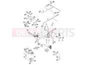KTM 300 MXC M/Ö 13lt (647560) [US] 1996 WIRING HARNESS