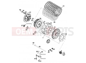 KTM 300 MXC M/Ö 13lt (647560) [US] 1996 CLUTCH