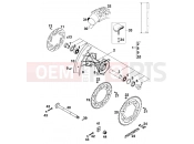 KTM 360 EXC M/Ö (753163) [EU] 1996 REAR WHEEL