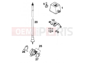 KTM 360 EXC M/Ö (753163) [EU] 1996 INSTRUMENTS / LOCK SYSTEM