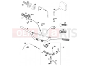KTM 300 EGS M/Ö 12KW (740060) [EU] 1996 HANDLEBAR, CONTROLS