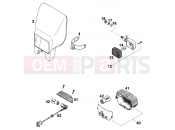 KTM 300 EGS M/Ö 12KW (740060) [EU] 1996 LIGHTING SYSTEM