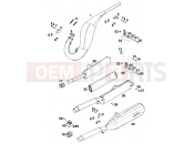 KTM 125 SX MARZ/ÖHL (610250) [EU] 1995 EXHAUST SYSTEM