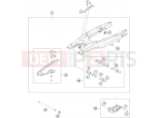 KTM 300 XC TPI (F6475T5) [US] 2020 SWING ARM