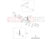 KTM 300 XC TPI (F6475T5) [US] 2020 CRANKSHAFT, PISTON