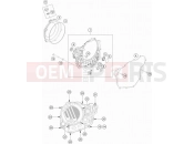 KTM 500 EXC-F (F8503T9) [EU] 2020 CLUTCH COVER