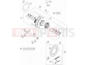 KTM 125 SX (F6175T0) [] 2020 REAR WHEEL