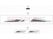 KTM 125 SX (F6101T0) [] 2020 DECAL