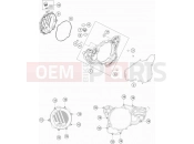 KTM 250 SX (F6301T0) [EU] 2020 CLUTCH COVER