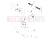 KTM SX-E 5 (F3001T6) [EU] 2020 HANDLEBAR, CONTROLS