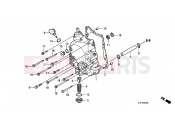 HONDA SH150 (SH150A) 2010 E-7 RIGHT CRANKCASE COVER