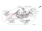 HONDA SH150 (SH150A) 2010 F-24 REAR COMBINATION LIGHT