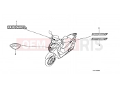 HONDA SH150 (SH150A) 2010 F-30 MARK