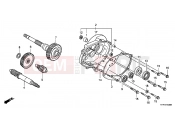 HONDA SH150 (SH150A) 2010 E-14 TRANSMISSION