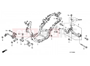 HONDA SH150 (SH150A) 2010 F-26 FRAME BODY
