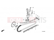 HONDA SH150 (SH150A) 2010 E-4 CAM CHAIN ​​/ TENSIONER