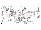 HONDA SH150 (SH150A) 2010 F-25 WIRE HARNESS