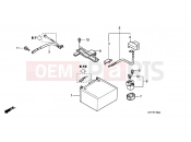 HONDA SH150 (SH150A) 2010 F-17 BATTERY