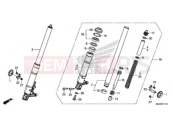 HONDA CB1100NAJ CB1100 RS 2018 FRONT FORK
